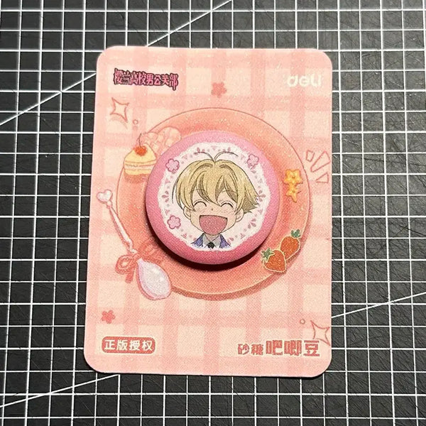 [BUNJANG] Ouran High School Host Club China Mini Can Badge Hani / 오란고교 중국 미니 캔뱃지 하니