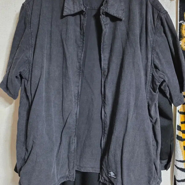 [BUNJANG] Hetching Room Dickies Shirt Jacket Black Size 4 / 헤칭룸 디키즈 셔츠자켓 셔켓 블랙 4