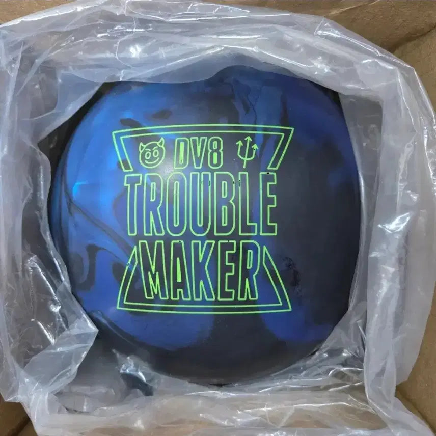 [BUNJANG] DV8 Trouble Maker Official Bowling Ball 15.2lb / 택배무료 15.2파운드 공인구 DV8 트러블 메이커 새볼링공