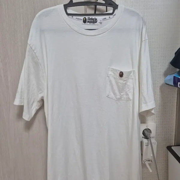 [BUNJANG] BAPE One Point Pocket T-Shirt / 베이프 원포인트 포켓 반팔