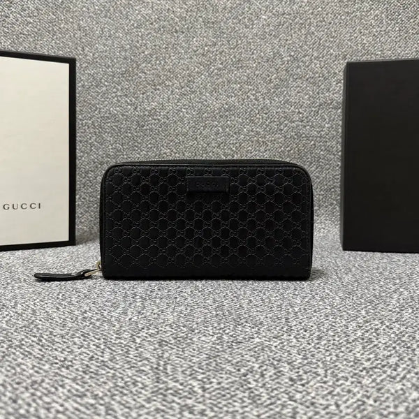 [BUNJANG] Gucci GG Micro Guccissima Zip Around Wallet / 구찌 GG 마이크로시마 지퍼 장지갑 지퍼돌이