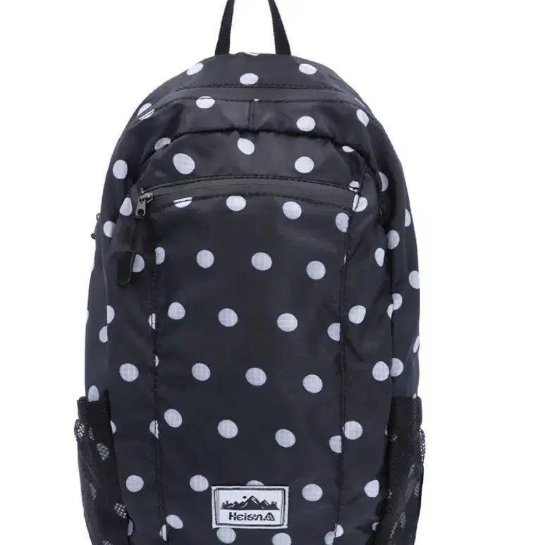 [BUNJANG] Haisan Dot Backpack Black / 하이산 도트 백팩 블랙 검정 포켓백 가방