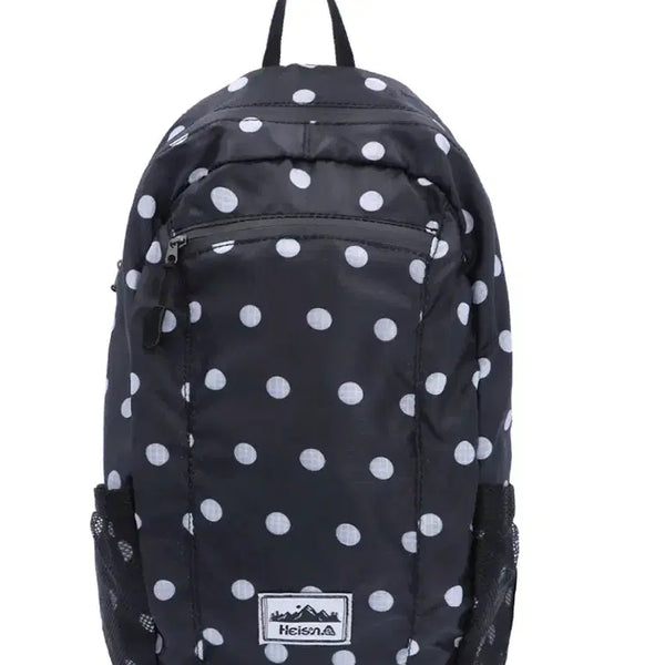 [BUNJANG] Haisan Dot Backpack Black / 하이산 도트 백팩 블랙 검정 포켓백 가방