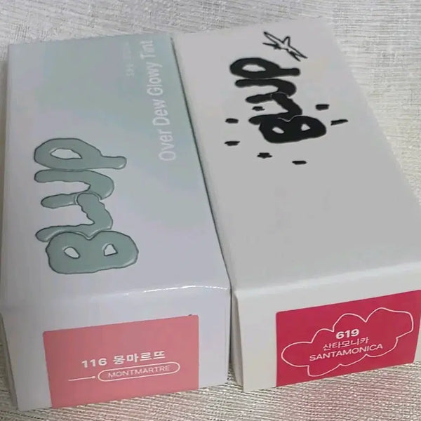 [BUNJANG] Blup Over Dewy Glaze Tint Montmartre / Santa Monica / 블럽 오버 듀 글로이 틴트 몽마르뜨/산타모니카