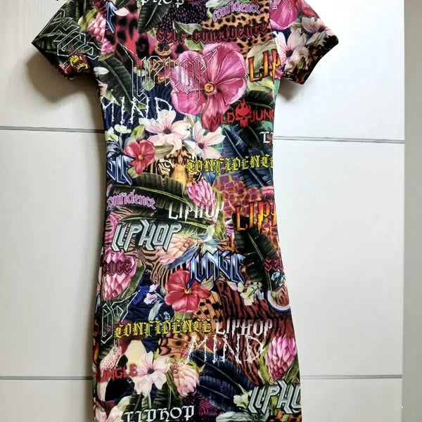 [BUNJANG] Self-Produced Garu Oriental Floral Dress / 팝갸루플로럴원피스