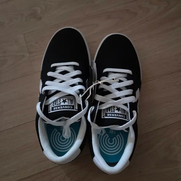 [BUNJANG] Converse Belmont Low Top Sneakers Black 230 / 컨버스 벨몬트 블랙 로우탑 230