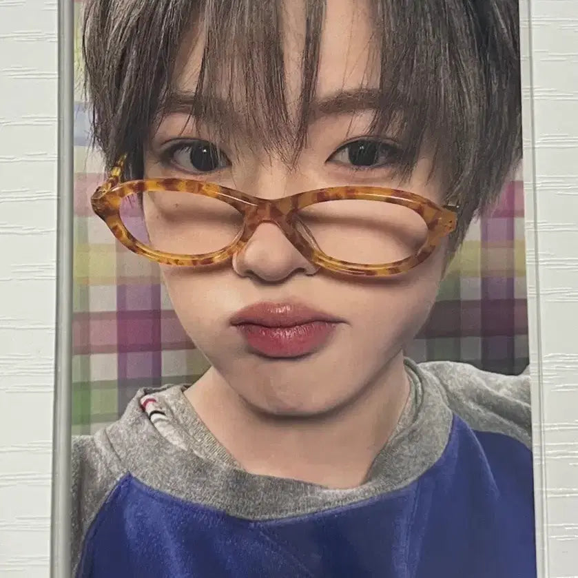 [BUNJANG] NCT WISH Sakuya Eyewear Photocard / Nct wish 엔시티 위시 요이돈 요이동 보밋걸 사쿠야 안경사쿠야