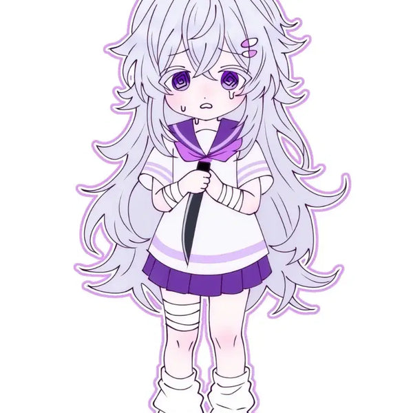 [BUNJANG] Menhera Girl Character Design with Copyright / 저작권포함 멘헤라 소녀 캐분