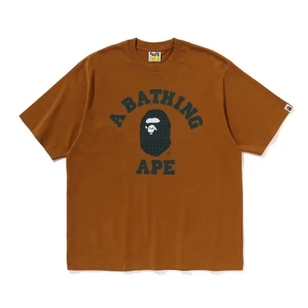 [BUNJANG] BAPE Brown Relaxed Fit T-Shirt / [M] 베이프 브라운 반팔 릴렉스핏