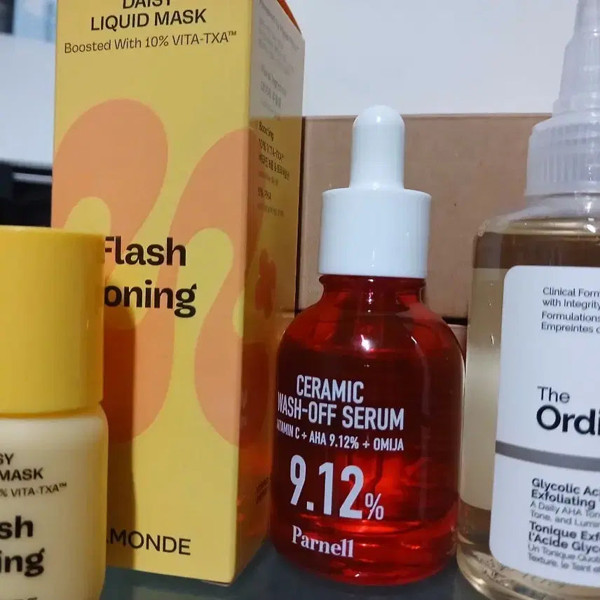 [BUNJANG] Parnell Ceramic Wash Off Serum, Mamonde Daisy Liquid Mask, The Ordinary Bundle Set / 파넬워시오브세럼+마몽드리퀴드+디오디너리=총3개일괄판매함