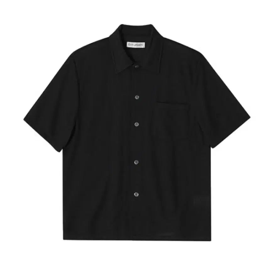[BUNJANG] Our Legacy Boucle Short Sleeve Shirt / (48)아워레가시 부클 반팔셔츠