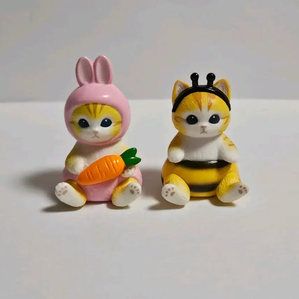 [BUNJANG] Mofusand Animal Version Cat Figure Gacha Bundle Set / 모프샌드 모후샌드 동물버전 고양이 피규어 가챠 일괄판매