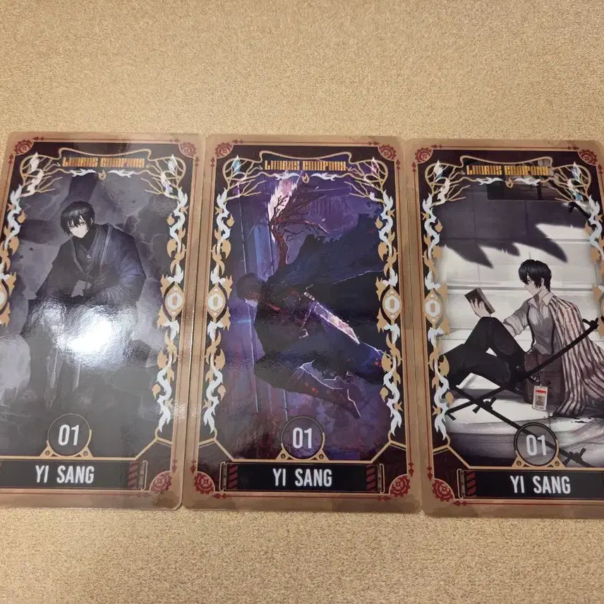 [BUNJANG] Limbus Company Arcana Card Collection 2 / 림버스컴퍼니 애니메이트페어 아르카나 카드2 이상