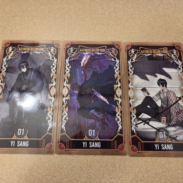 [BUNJANG] Limbus Company Arcana Card Collection 2 / 림버스컴퍼니 애니메이트페어 아르카나 카드2 이상