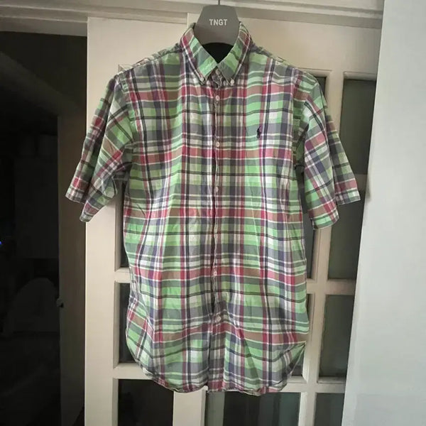 [BUNJANG] Polo Ralph Lauren Plaid Shirt Size 90 / (정품)폴로 랄프로렌 체크 남방(90)