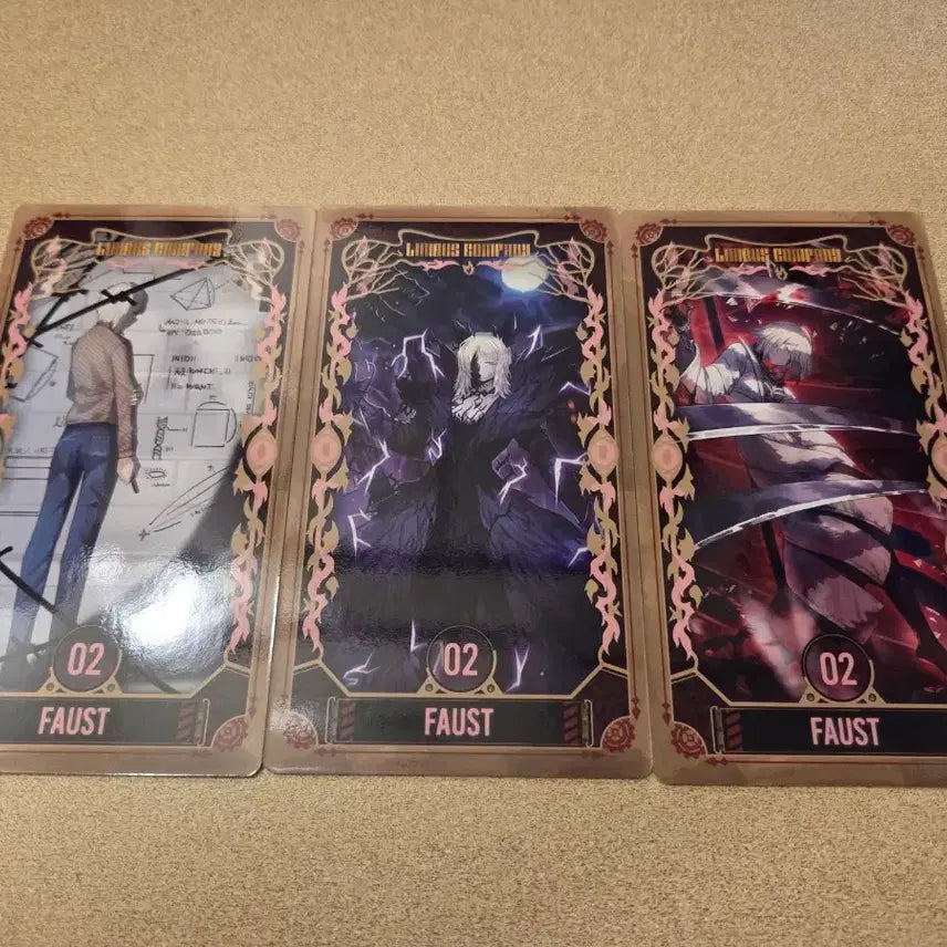 [BUNJANG] Limbus Company Animate Fair Arcana Card Collection 2 Faust / 림버스컴퍼니 애니메이트페어 아르카나 카드2 파우스트