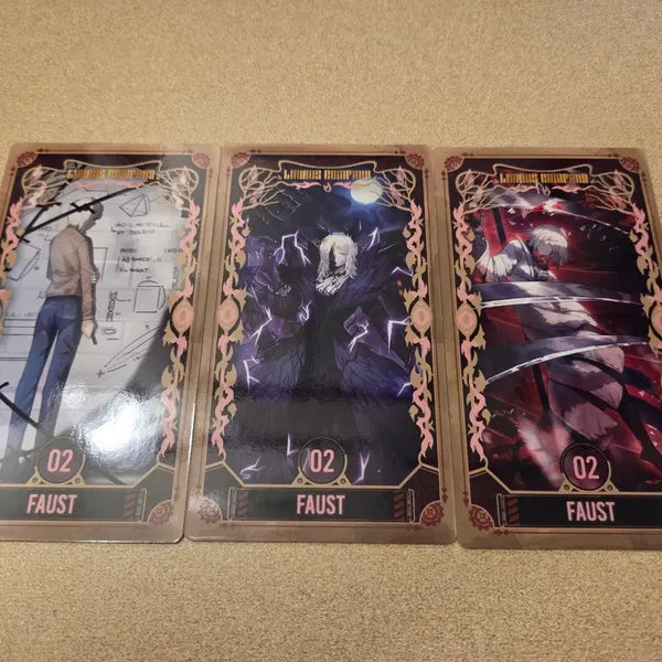 [BUNJANG] Limbus Company Animate Fair Arcana Card Collection 2 Faust / 림버스컴퍼니 애니메이트페어 아르카나 카드2 파우스트