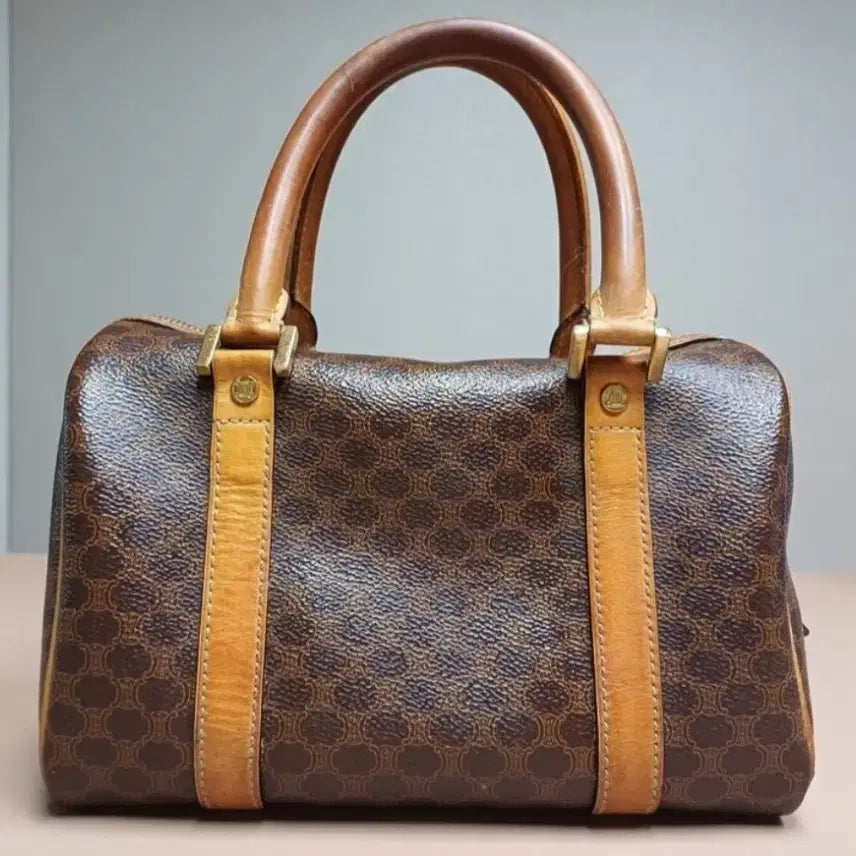 [BUNJANG] Celine Macadam Vintage Mini Boston Bag 25 / 정품 셀린느 마카담 빈티지 미니 보스턴백 25