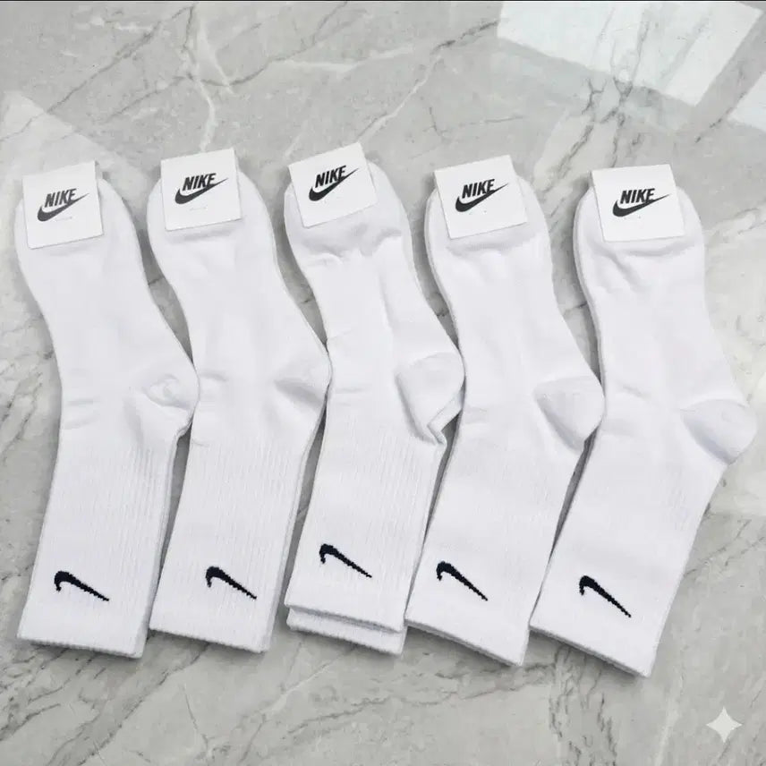[BUNJANG] Nike Daily Crew Socks (10 Pairs) / 10켤레 무료배송 데일리 장목 나이키 양말