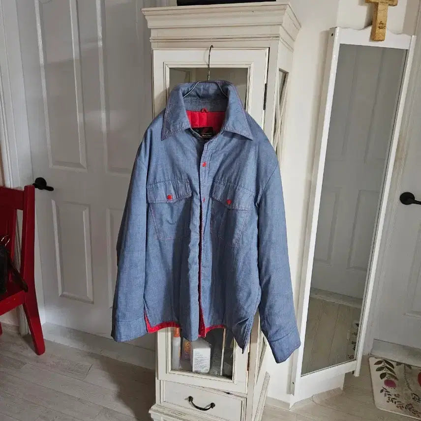 [BUNJANG] Men's Blue Shirt / 청색 셔츠 남방