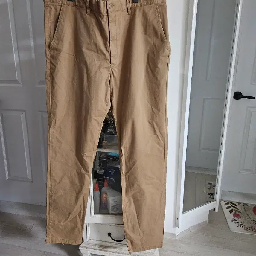 [BUNJANG] H&M Basic Khaki Cotton Pants / h&m 기본 카키색 면바지