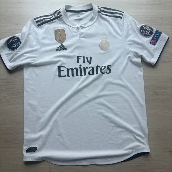 [BUNJANG] Real Madrid Sergio Ramos 2018-2019 Authentic Home Jersey XL / 18-19 레알마드리드 라모스