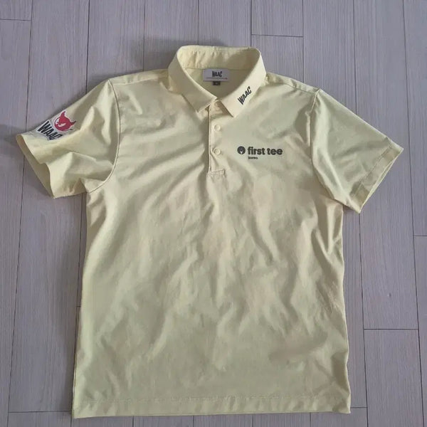 [BUNJANG] WAAC Collar Golf T-Shirt (Size M / 90) / WAAC 카라골프티(90)