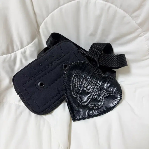 [BUNJANG] NewJeans x Collex Collaboration Card Wallet Set - Shade Black / 뉴진스 x 꼴레 카드 월렛 세트 쉐이드 블랙