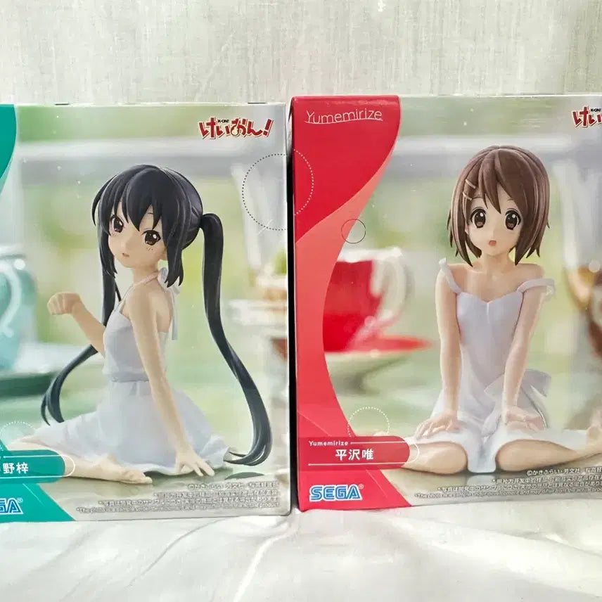 [BUNJANG] Sega K-ON! Yumemirize Yui & Azusa Figures (Set) / 세가 케이온! Yumemirize 피규어 아즈사 / 유이