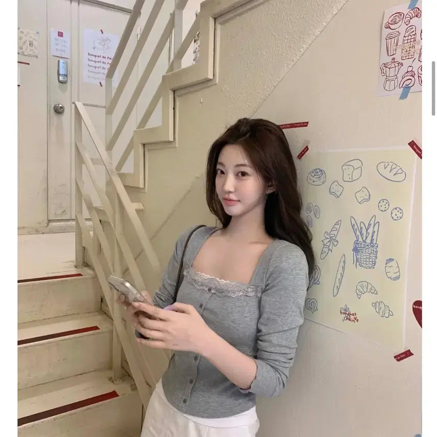 [BUNJANG] JENNIE O Belle Lace Cardigan / (새상품) 제니오 벨 레이스 가디건