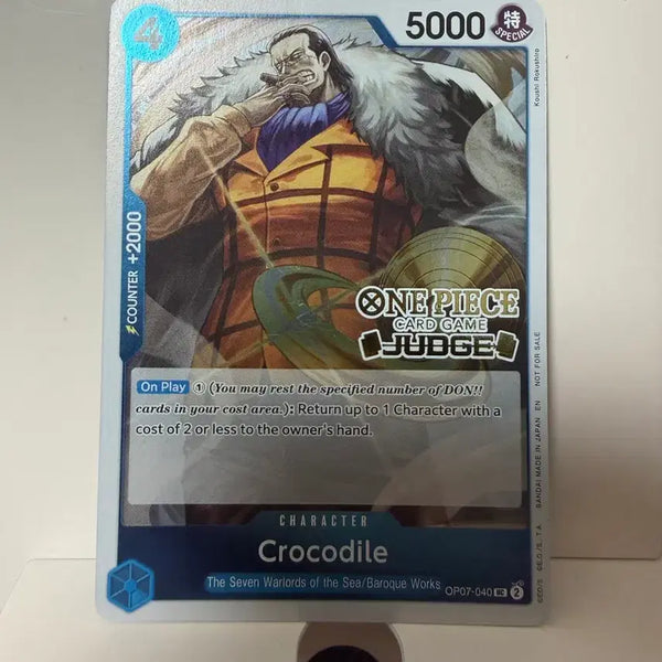[BUNJANG] One Piece Crocodile Jersey Promo Card (North America) / [북미] 원피스 크로커다일 저지 프로모 카드