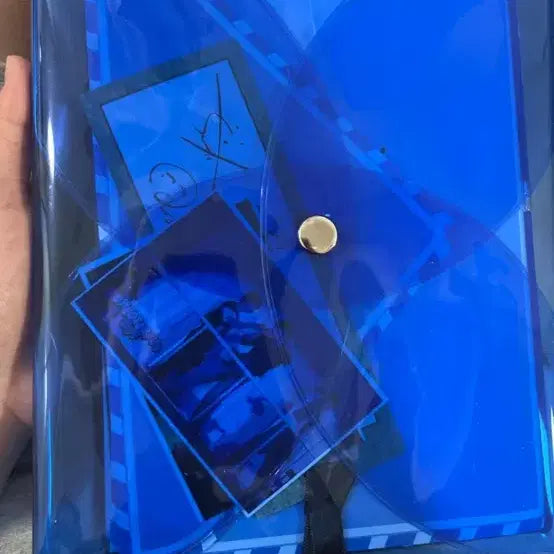 [BUNJANG] BOYNEXTDOOR Transparent Pouch Album Blue / 투명 파우치 앨범 블루  boynextdoor