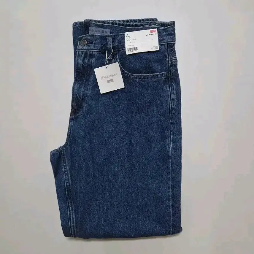 [BUNJANG] JW Anderson x Uniqlo Straight Jeans 64 Blue / JW앤더슨 유니클로 스트레이트진 64블루 33