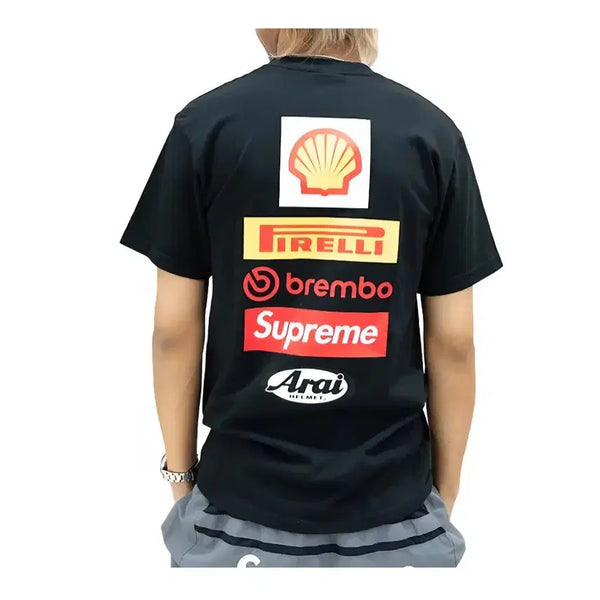 [BUNJANG] Supreme x Ducati Logo T-shirt Black (24SS) / 새제품/S)슈프림 X 두가티 로고 티셔츠 블랙 - 24SS
