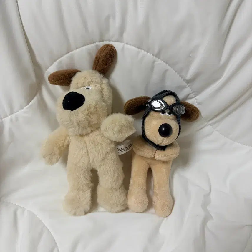 [BUNJANG] Wallace & Gromit Keyring & Plush Toy Set / 윌레스와 그로밋 키링&봉제 인형 세트