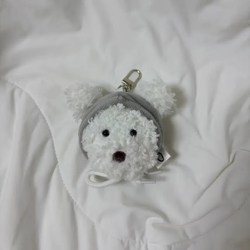[BUNJANG] GS25 Monmon Hoodie Face Keyring / gs25 몽모 후드 얼굴 키링