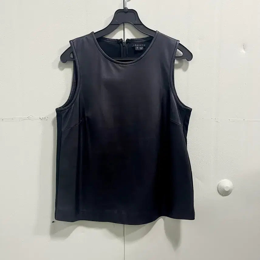 [BUNJANG] Theory Lambskin Leather Vest / theory 띠어리 양가죽 베스트 조끼 s