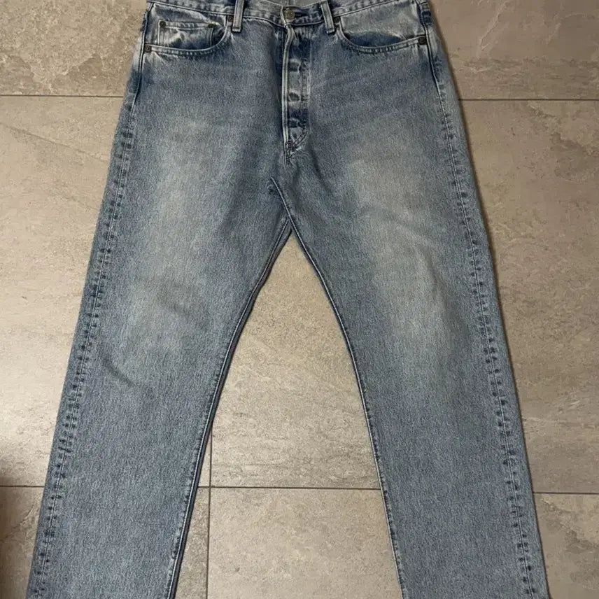 [BUNJANG] Orslow 105 Sky Blue Denim Jeans Size 3 / 오어슬로우 스카이블루 105 Sky Blue (3)사이즈