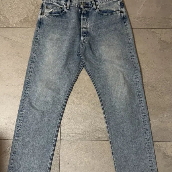 [BUNJANG] Orslow 105 Sky Blue Denim Jeans Size 3 / 오어슬로우 스카이블루 105 Sky Blue (3)사이즈