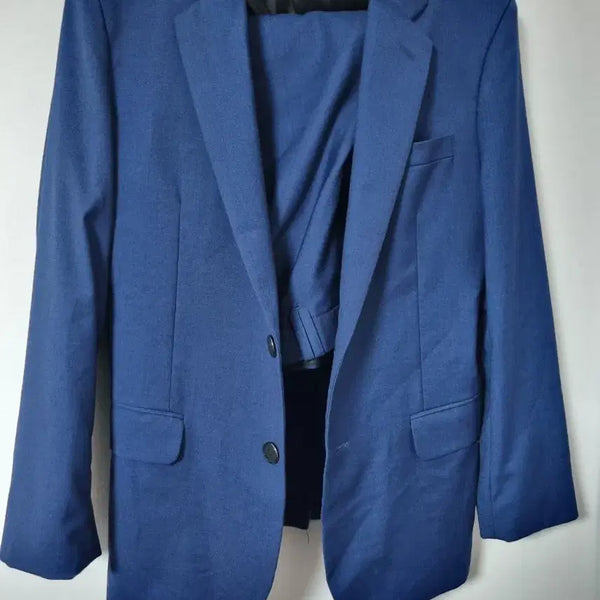 [BUNJANG] Men's Navy Suit Set (95/30) / 남성 정장 세트 네이비95/30