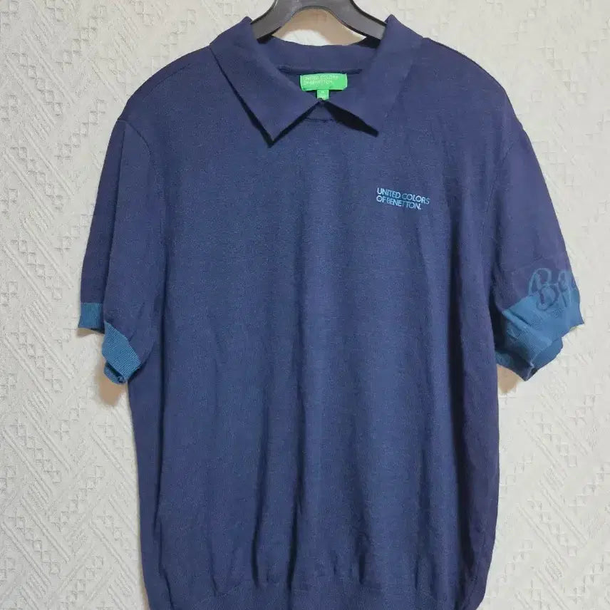 [BUNJANG] Benetton Collar Shirt / 베네통 카라 셔츠