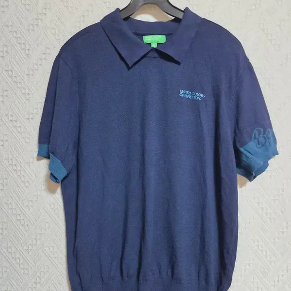 [BUNJANG] Benetton Collar Shirt / 베네통 카라 셔츠