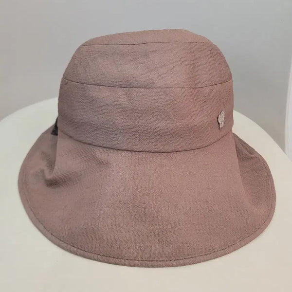 [BUNJANG] Daks Summer Women's Bucket Hat with Back Ribbon Detail / 닥스 여름용 백리본 포인트 여성용 버킷햇