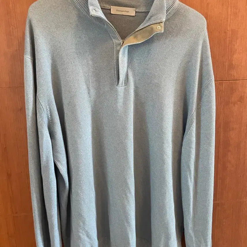 [BUNJANG] Ermenegildo Zegna Knit Sky Blue Sweater / 에르메네질도 제냐 니트 스카이 블루