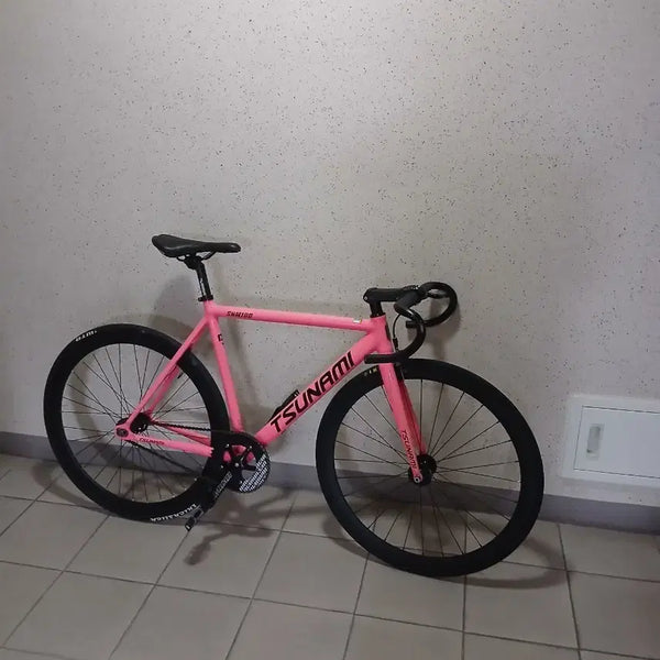 [BUNJANG] Pink Tsunami Crankset Chain / 핑크 쓰나미 판/대