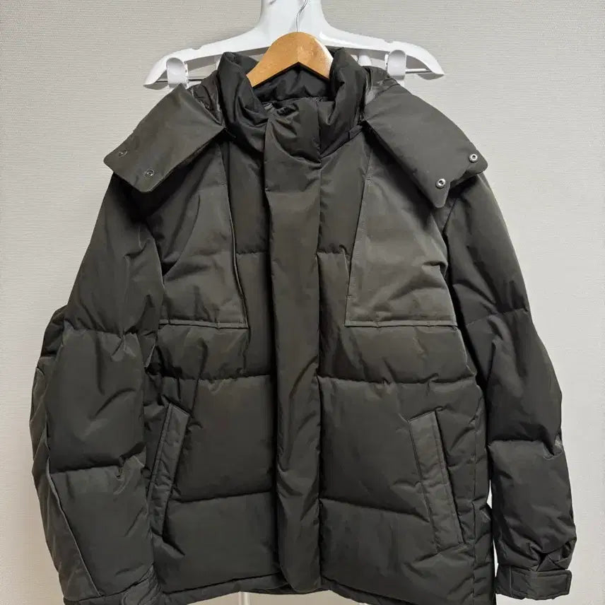 [BUNJANG] Uniqlo Padded Jumper XL Olive / 유니클로 패딩 점퍼 XL사이즈