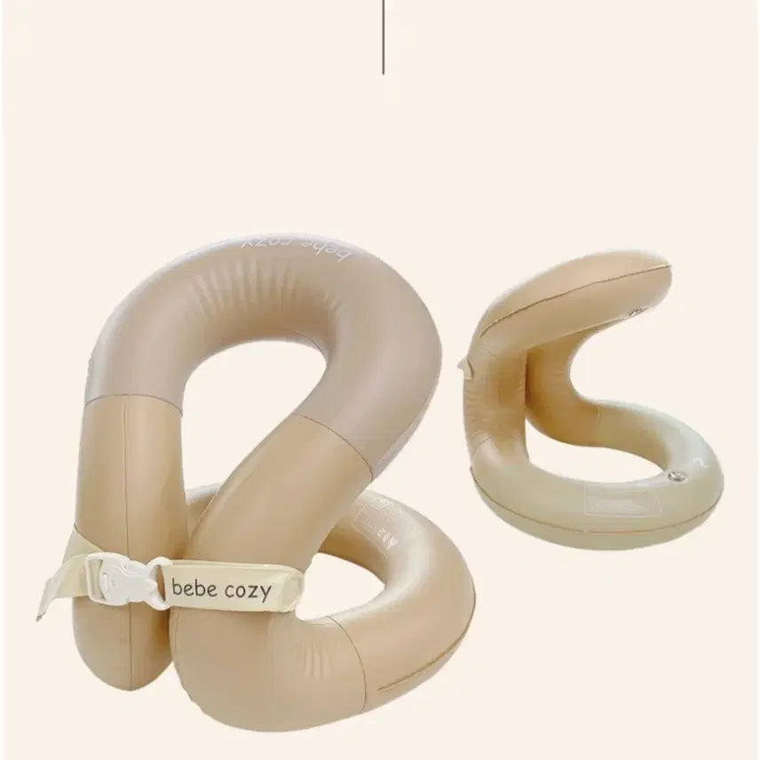 [BUNJANG] Bebe Cozy Baby Neck Tube - Beige / 베베코지 유아 넥튜브 M 베이지