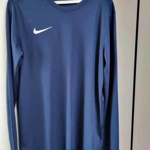 [BUNJANG] Nike Dri-FIT Long Sleeve T-Shirt Navy / 나이키 드라이핏 긴팔 티셔츠 네이비