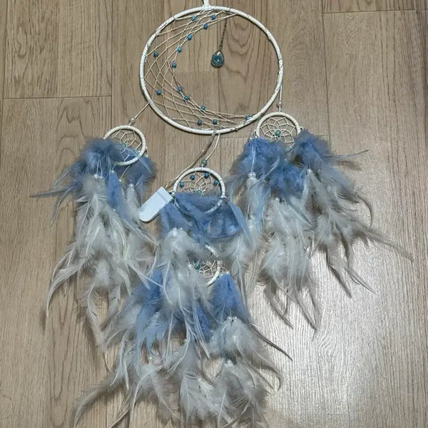 [BUNJANG] Dreamcatcher Wall Hanging (Blue & White) / 드림캐쳐 월행잉 블루 화이트