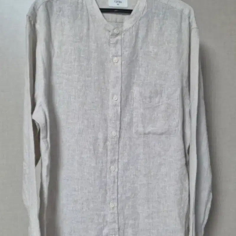 [BUNJANG] TOPTEN Linen Shirt Oatmeal Size 105 / 탑텐 린넨셔츠 105호